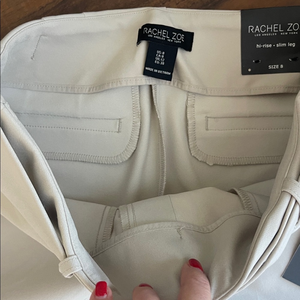 New Rachel Zoe Pull On skinny Leg Fitted through the hip Pants - Picture 6 of 13